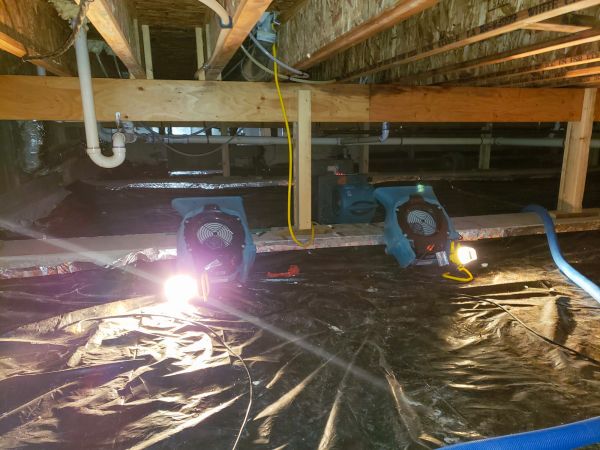Crawlspace Water Removal in York